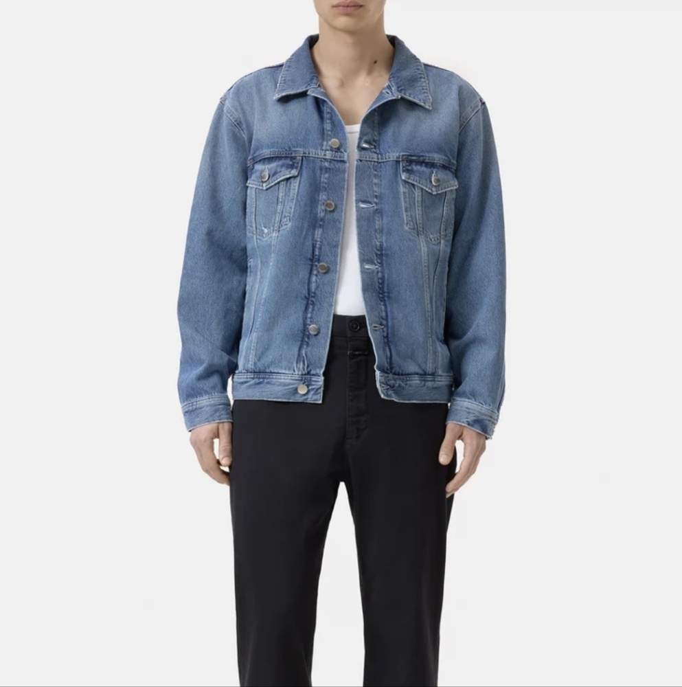 NWT Closed Classic Blue Denim Jacket_2